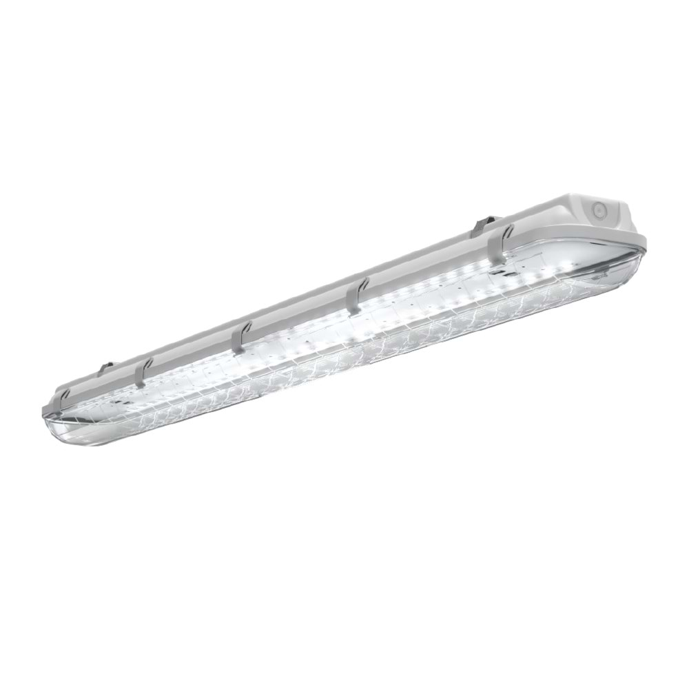 40W 120CM 2X36 LEDLİ POLİKARBON ETANJ ARMATÜR BEYAZ