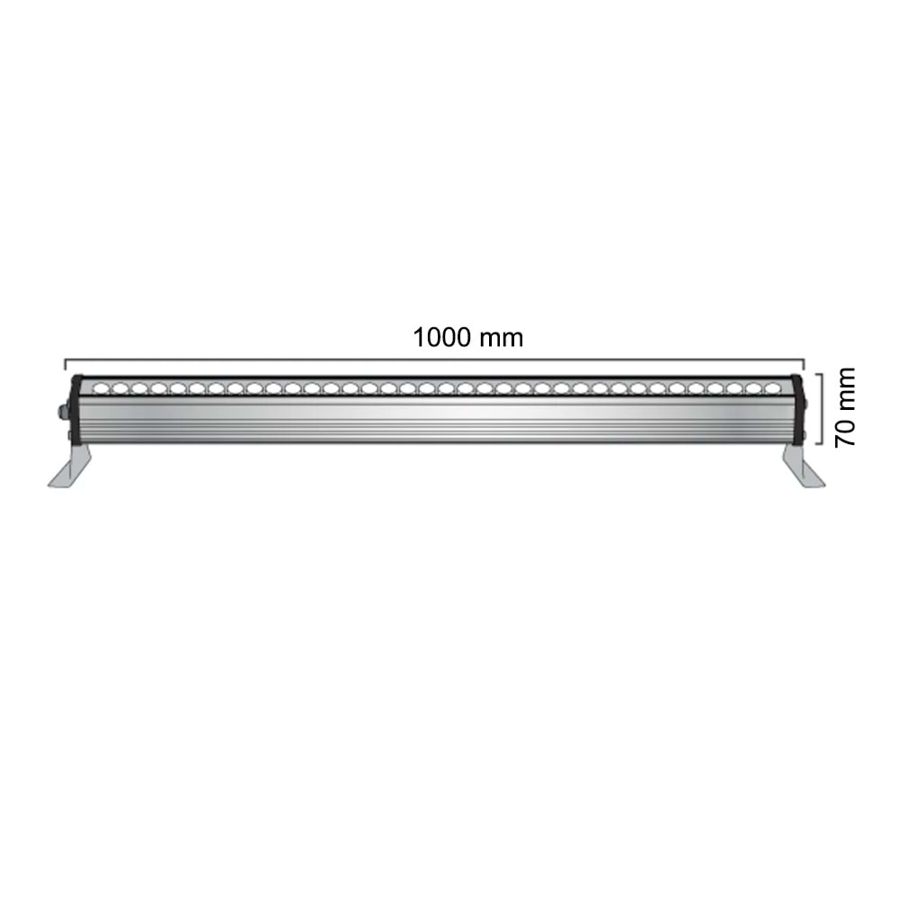 36W 100CM WALLWASHER BEYAZ